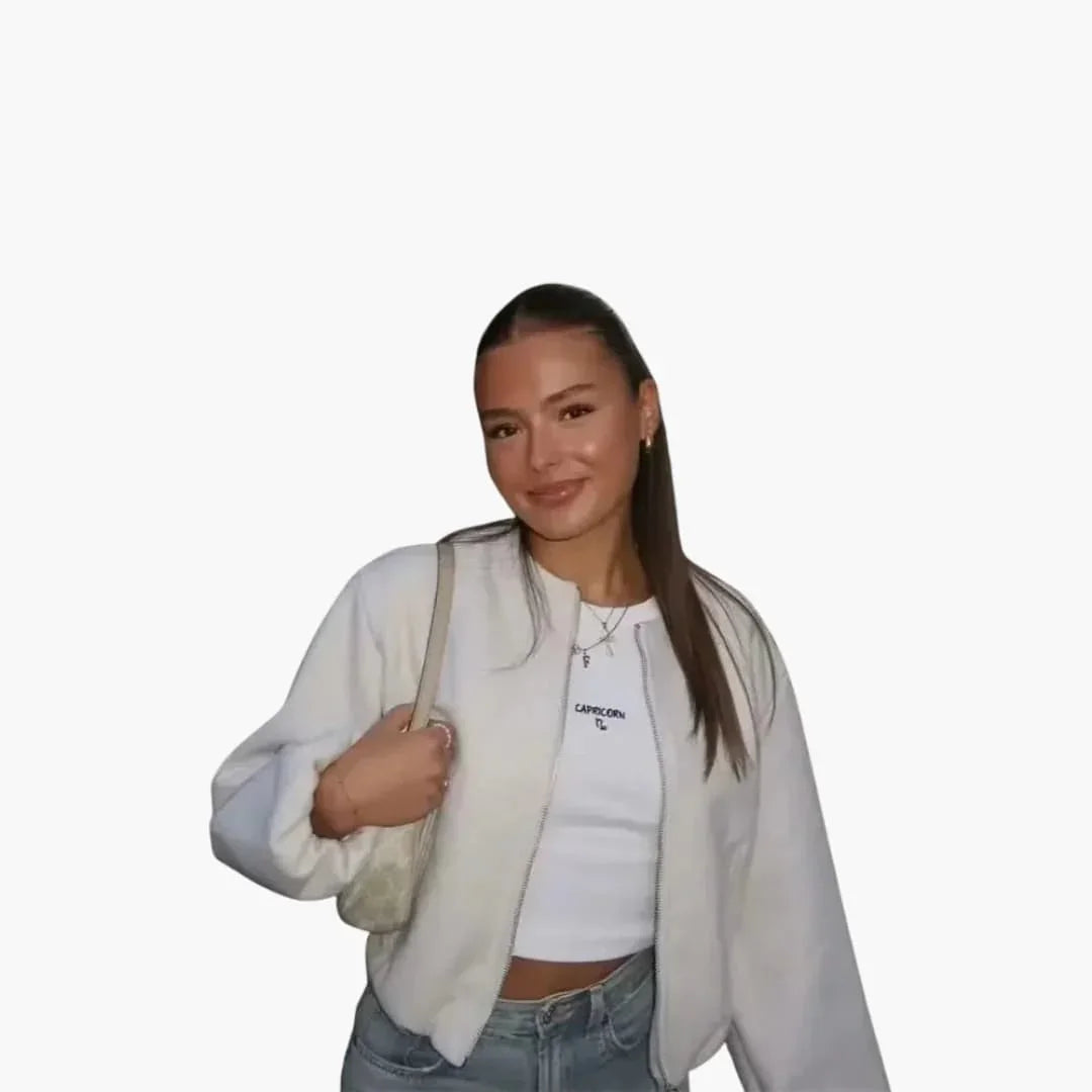Bavane | Round Neck Transitional Jacket for Women