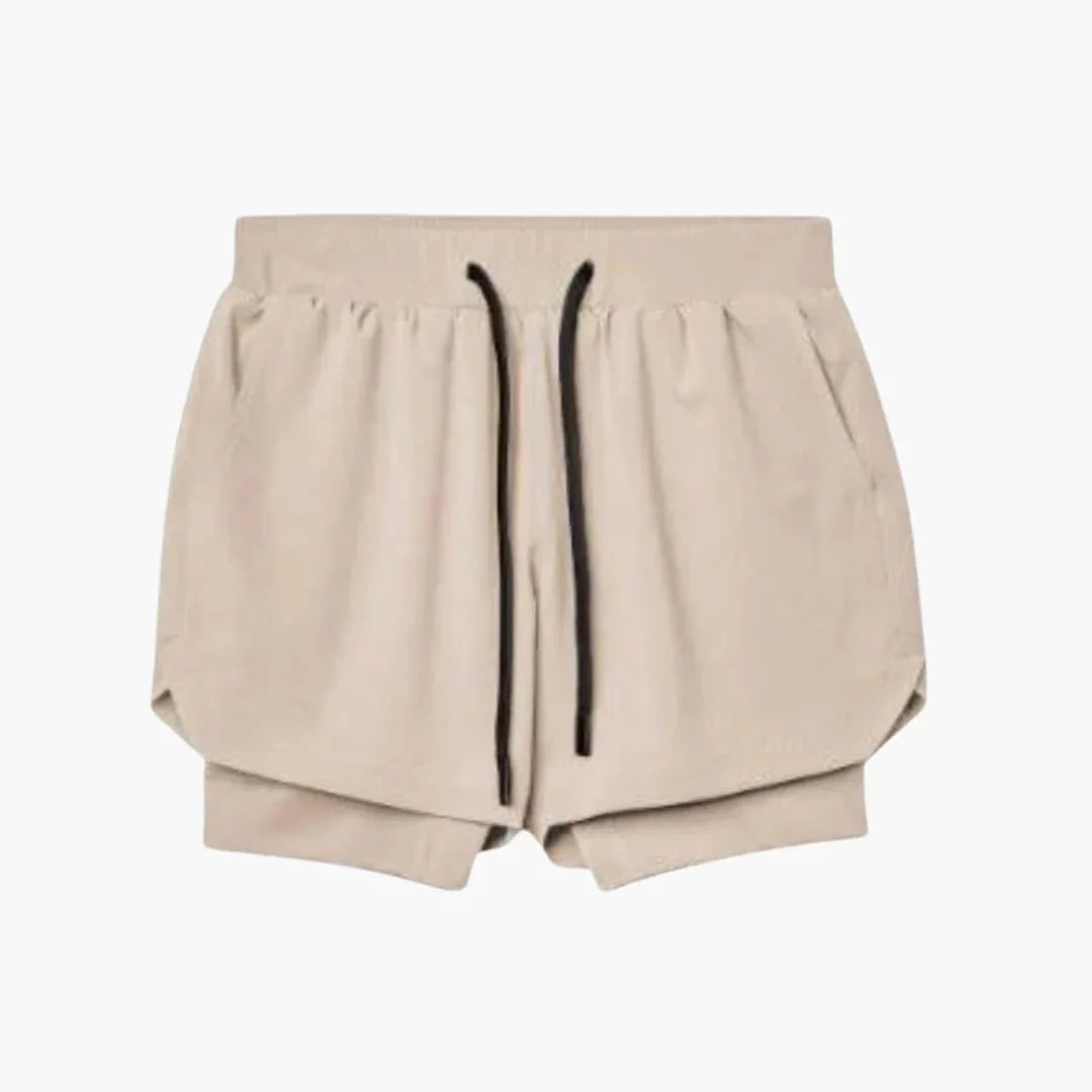 Bavane | Men's Fitness Shorts with Inner Shorts for Summer Training