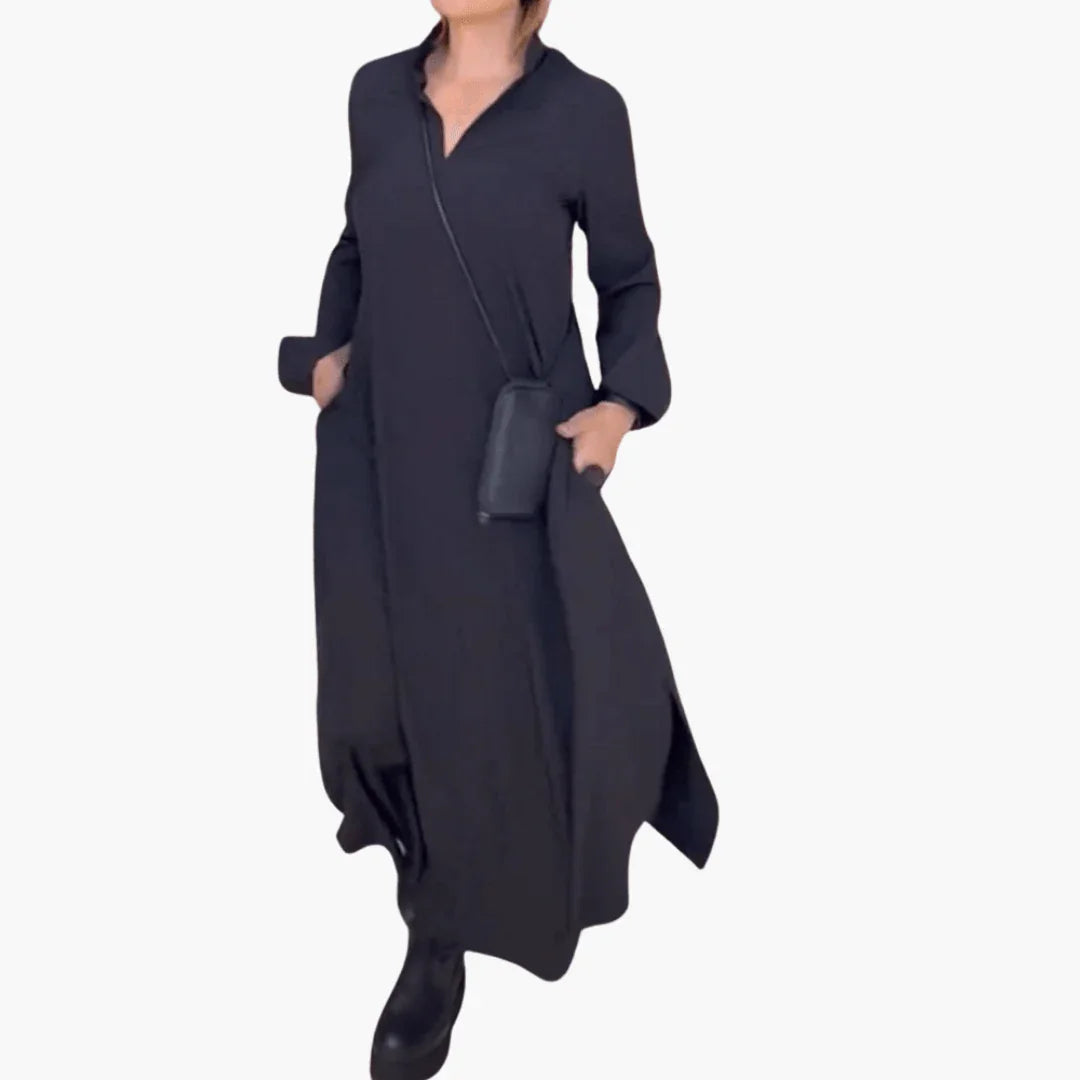 Bavane | Elegant, loose-fitting long dress for women