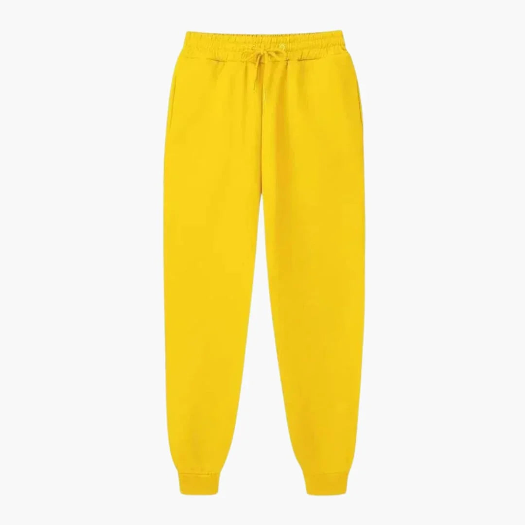 Bavane | Unisex Jogging Pants with Drawstring Waistband and Cuffs at the Hem