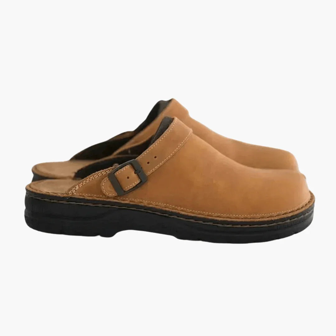 Bavane | Men's Slip-On Shoes with Buckle and Thick Sole
