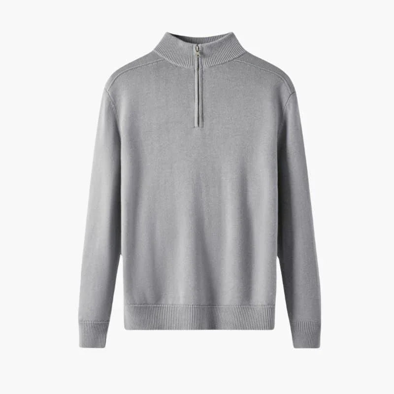 Bavane | Men's Merino Zip Sweater Soft & Warm