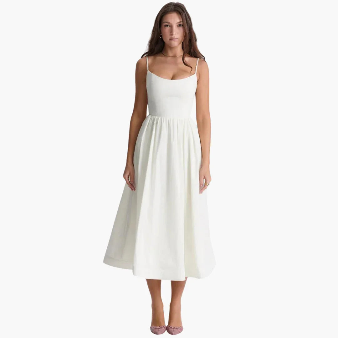 Bavane | Midi Dress for Women Airy, Elegant & Perfect for Summer