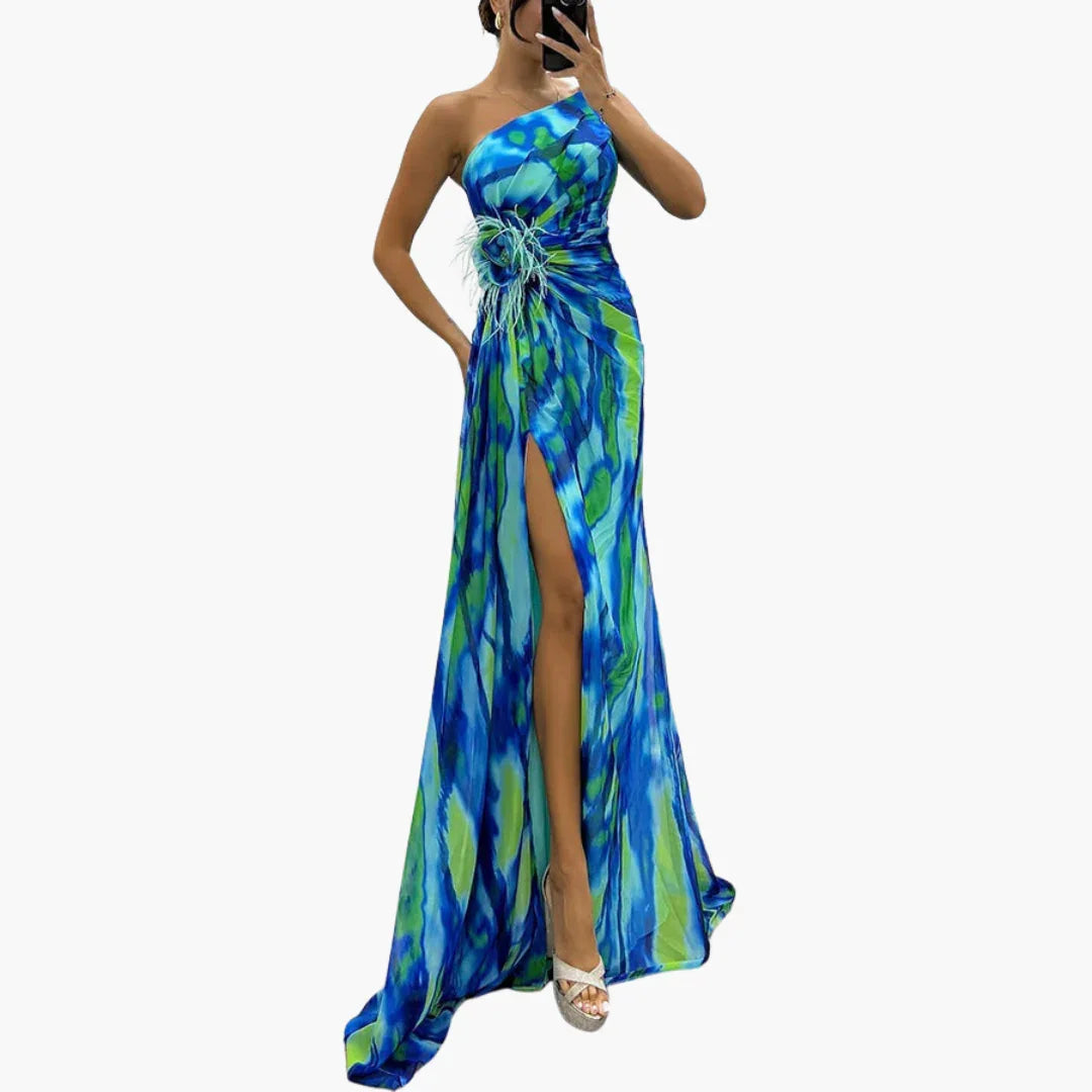 Bavane | Vibrant Maxi Dress for Women - Colorful Design