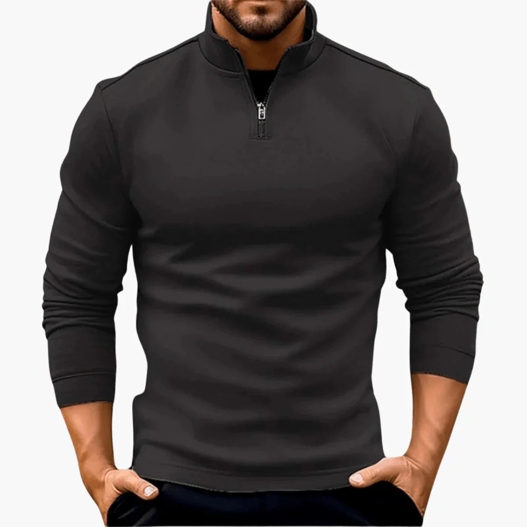 Bavane | Sweatshirt with Zipper for Men - Sporty & Comfortable