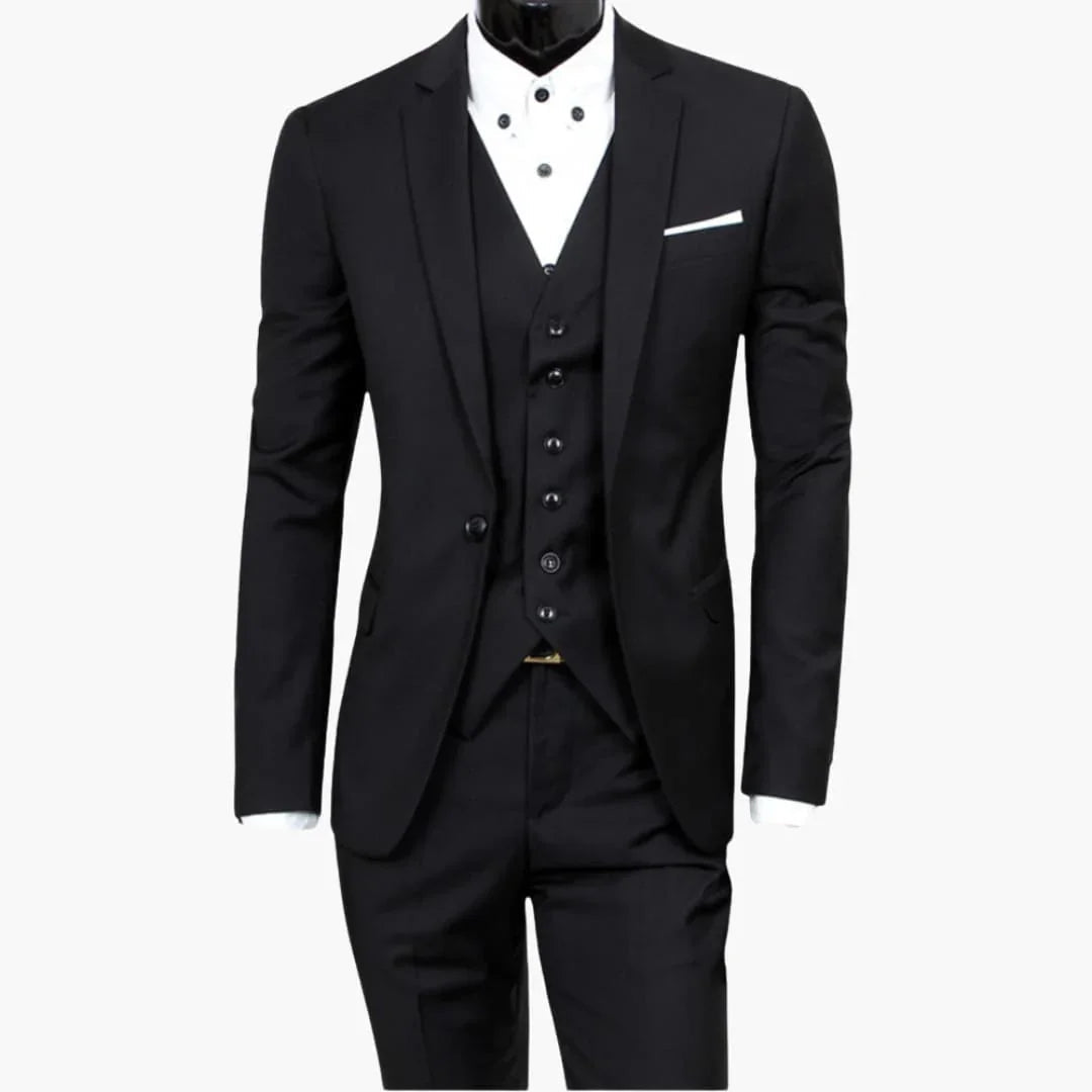 Bavane | Three-piece slim fit suit for all seasons
