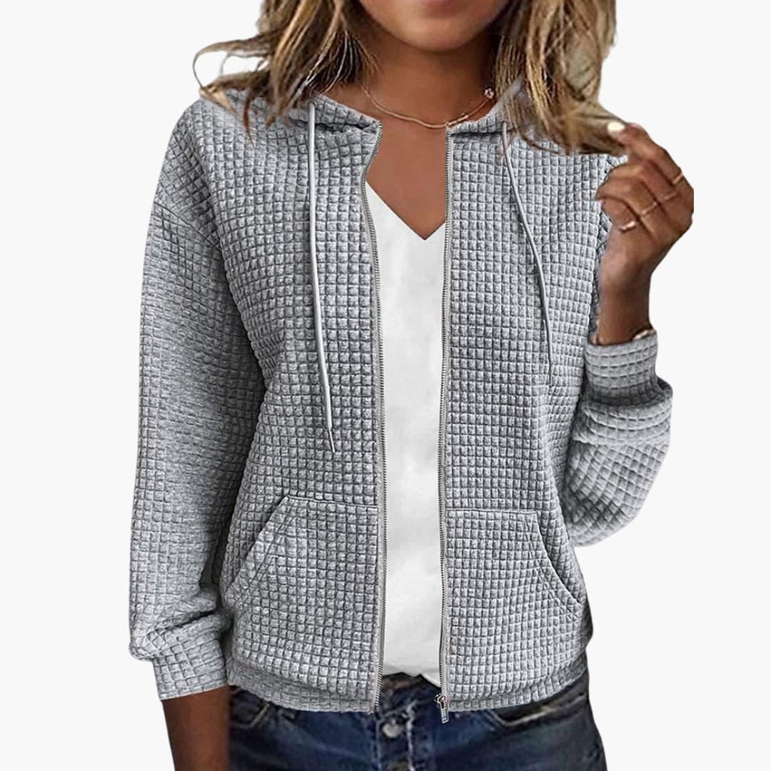 Bavane | Hooded Zip Sweatshirt for Women