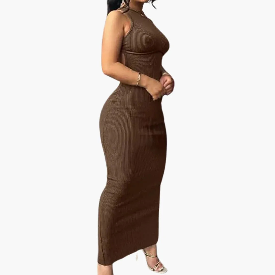 Bavane | Elegant Summer Dress - Women's Backless for the Beach