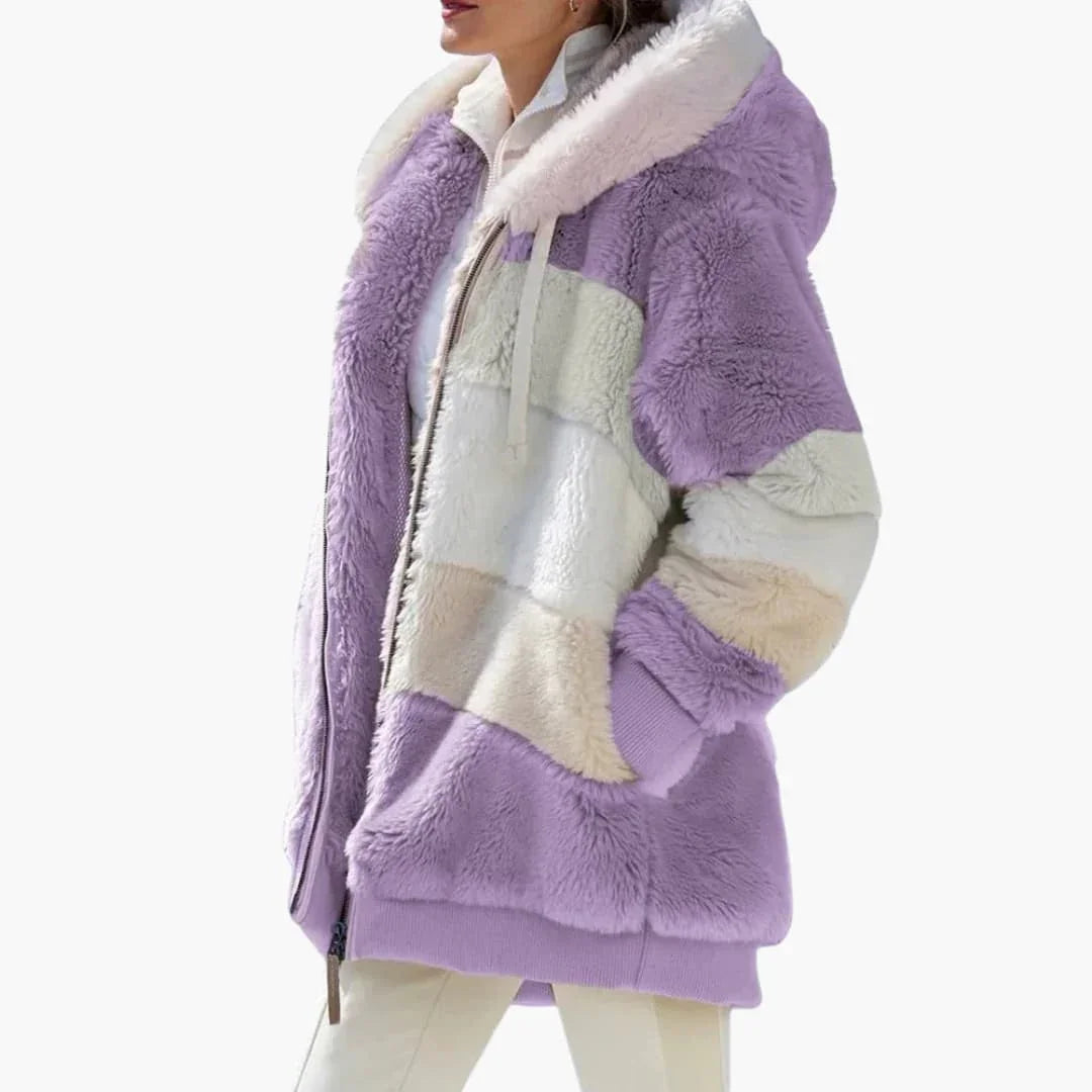 Bavane | Women's Jacket with Hood and Zipper