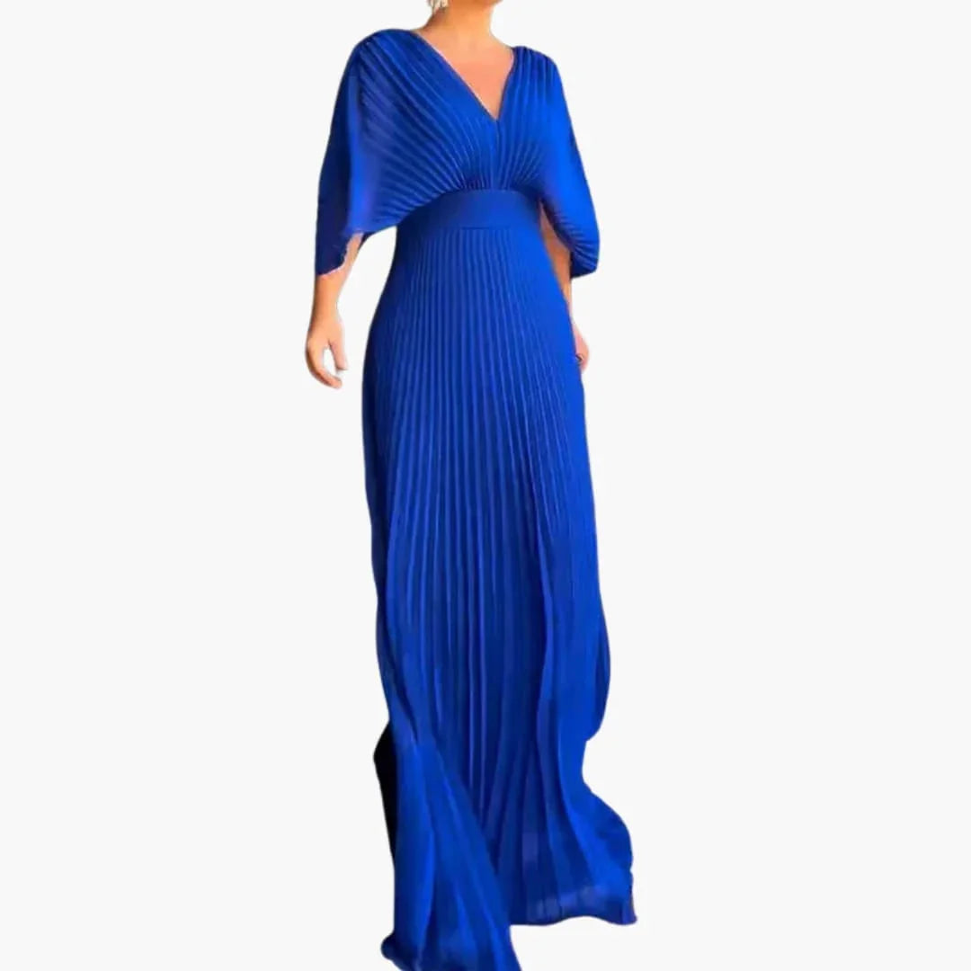 Bavane | Elegant Dress Women's Maxi Length Wedding Guest Dress
