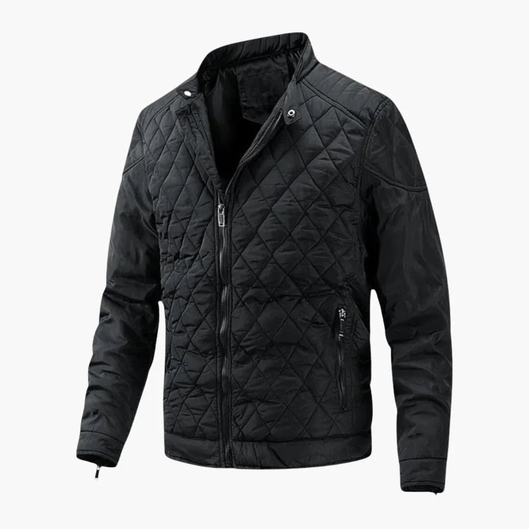 Bavane | Checked Jacket for Men Stylish and Comfortable Transitional Jacket