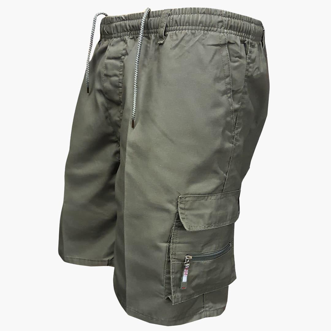 Bavane | Men's Cargo Shorts with Pockets and Drawstring for Summer