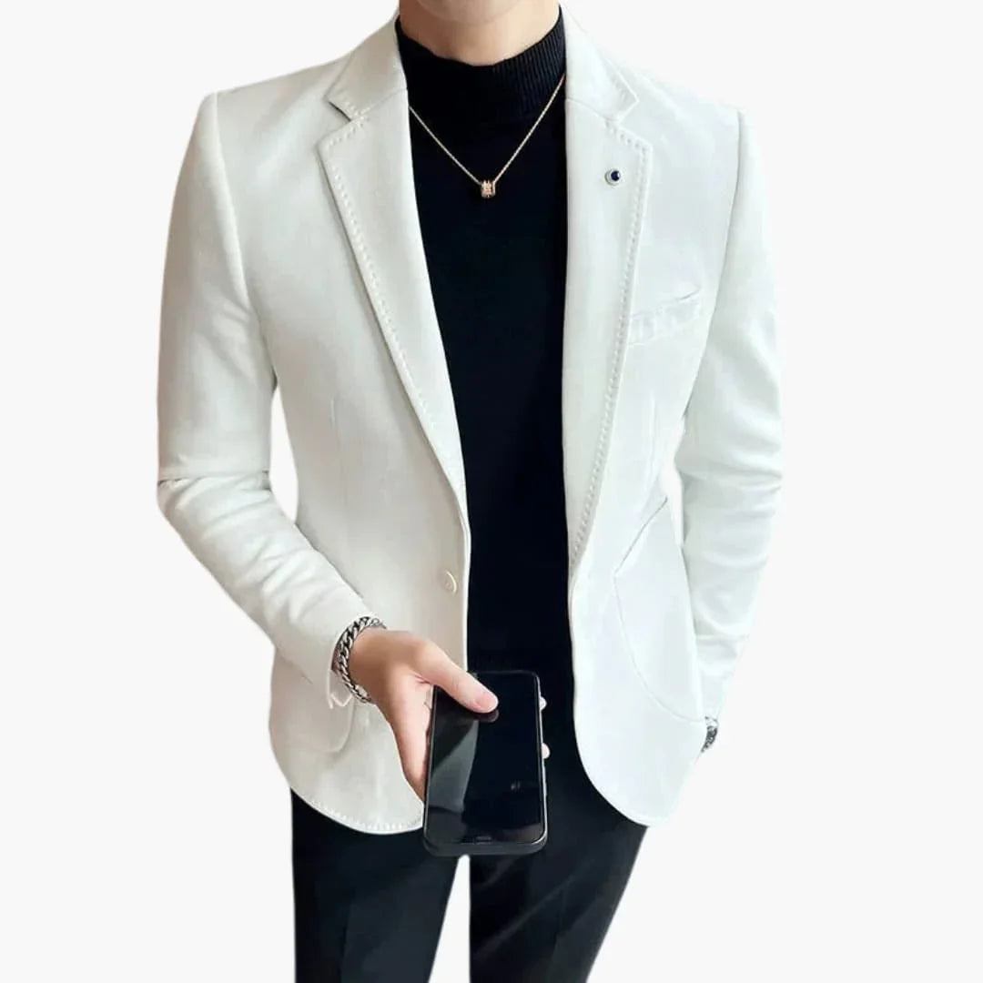 Bavane | Tailored Blazer - Modern Fit Men's Jacket for Events