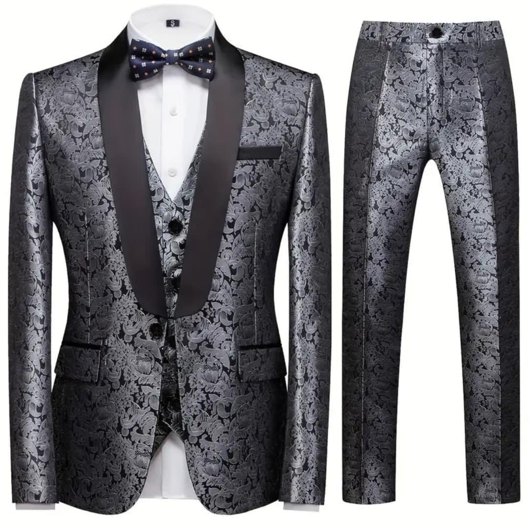 Bavane | Elegant 3-Piece Slim-Fit Suit for Men - Modern Design