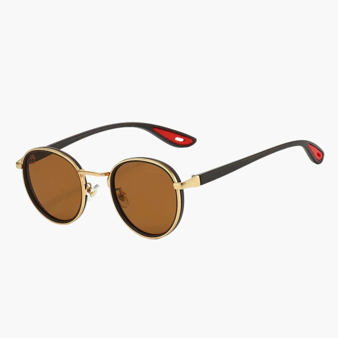 Bavane | Women's Sunglasses with Round Metal Frame and UV400 Protection