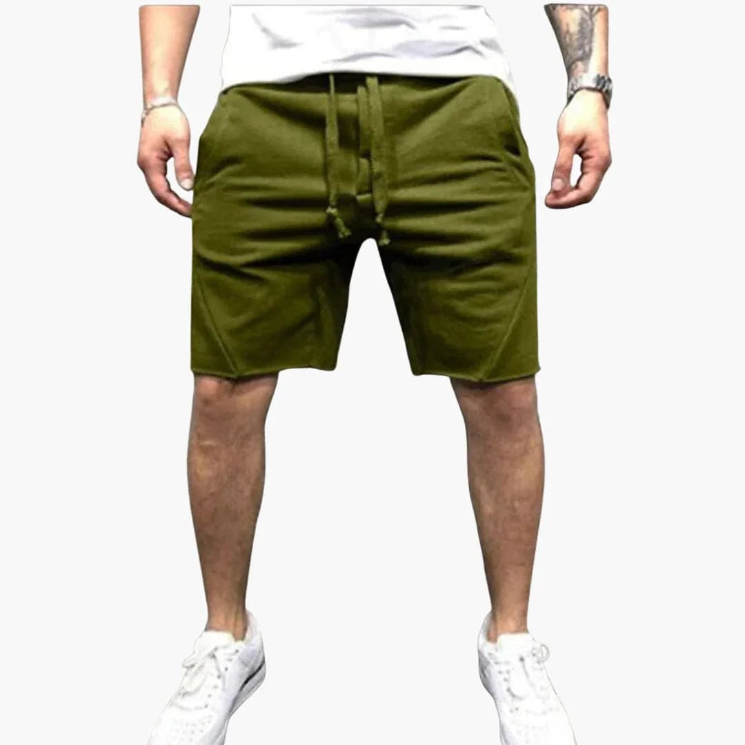 Bavane | Men's Knee-Length Shorts with Drawstring for Summer