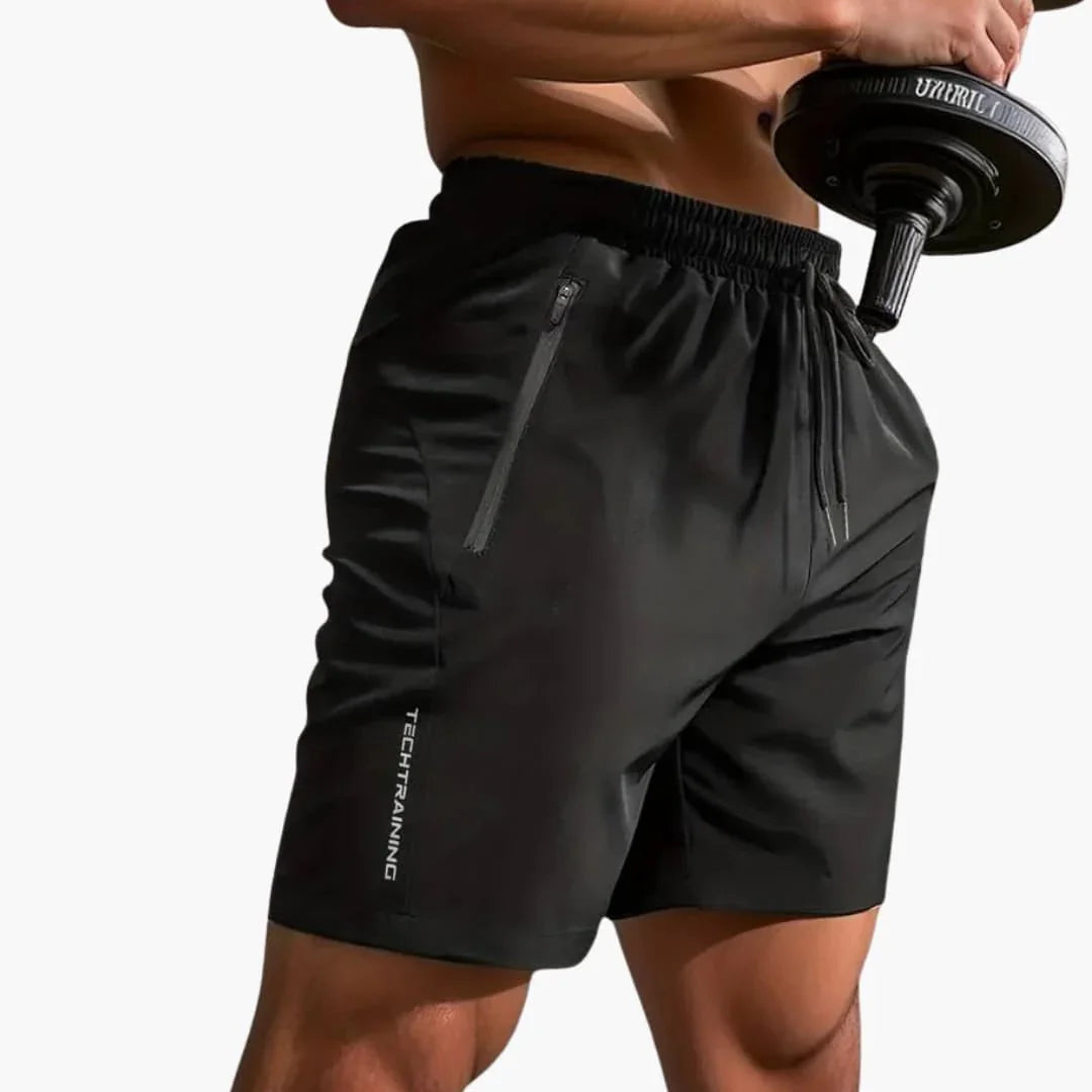 Bavane | Men's Training Shorts with Zipper Pockets and Drawstring