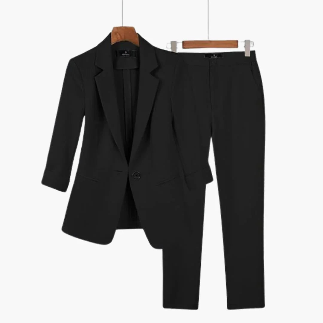 Bavane | Elegant Blazer and Pants Set for Women - Perfect Suit
