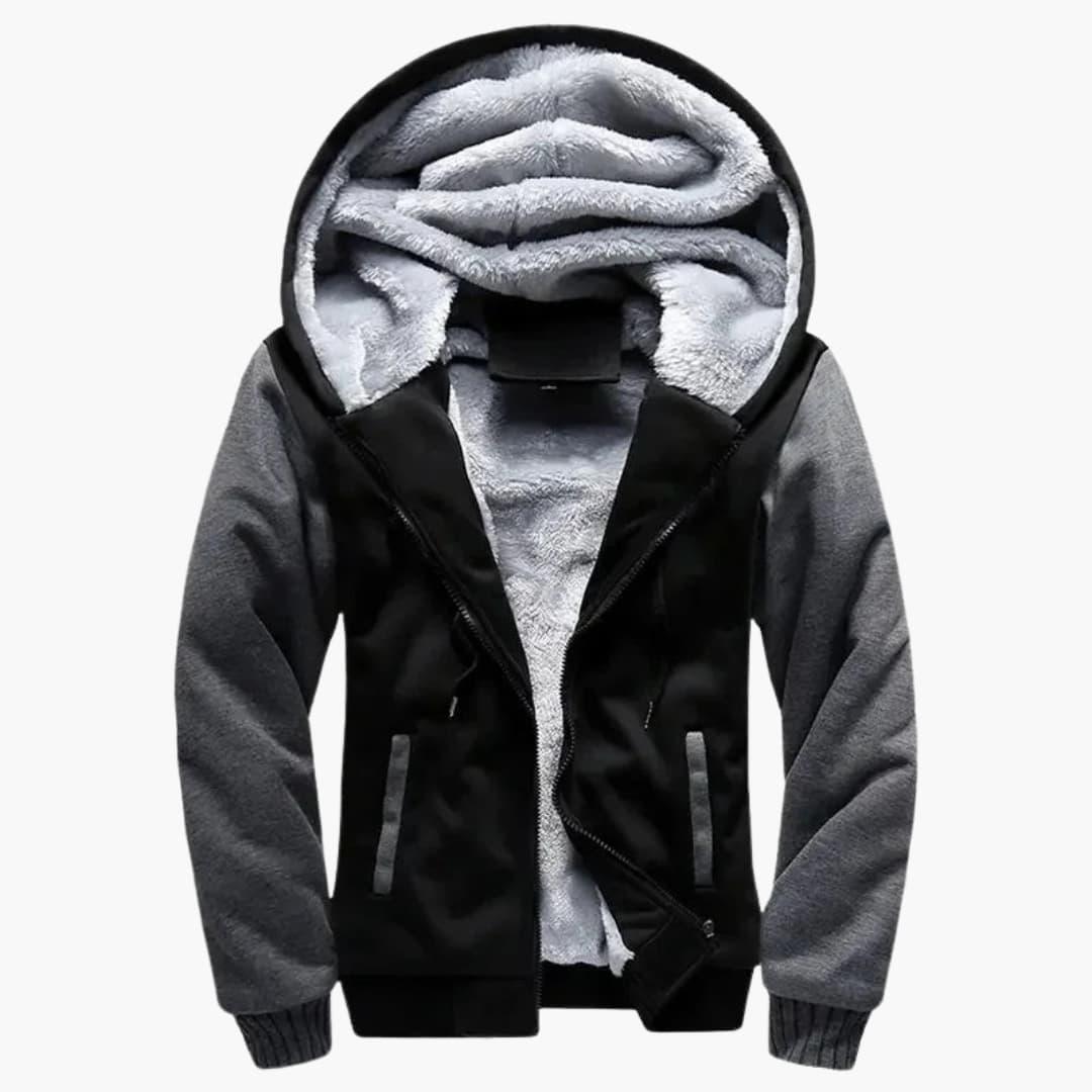 Bavane | Men's Jacket with Hood and Zipper