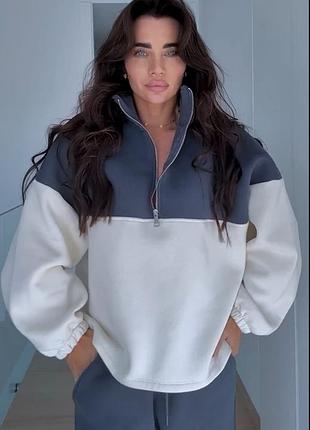 Bavane | Women's Pullover with Half Zipper