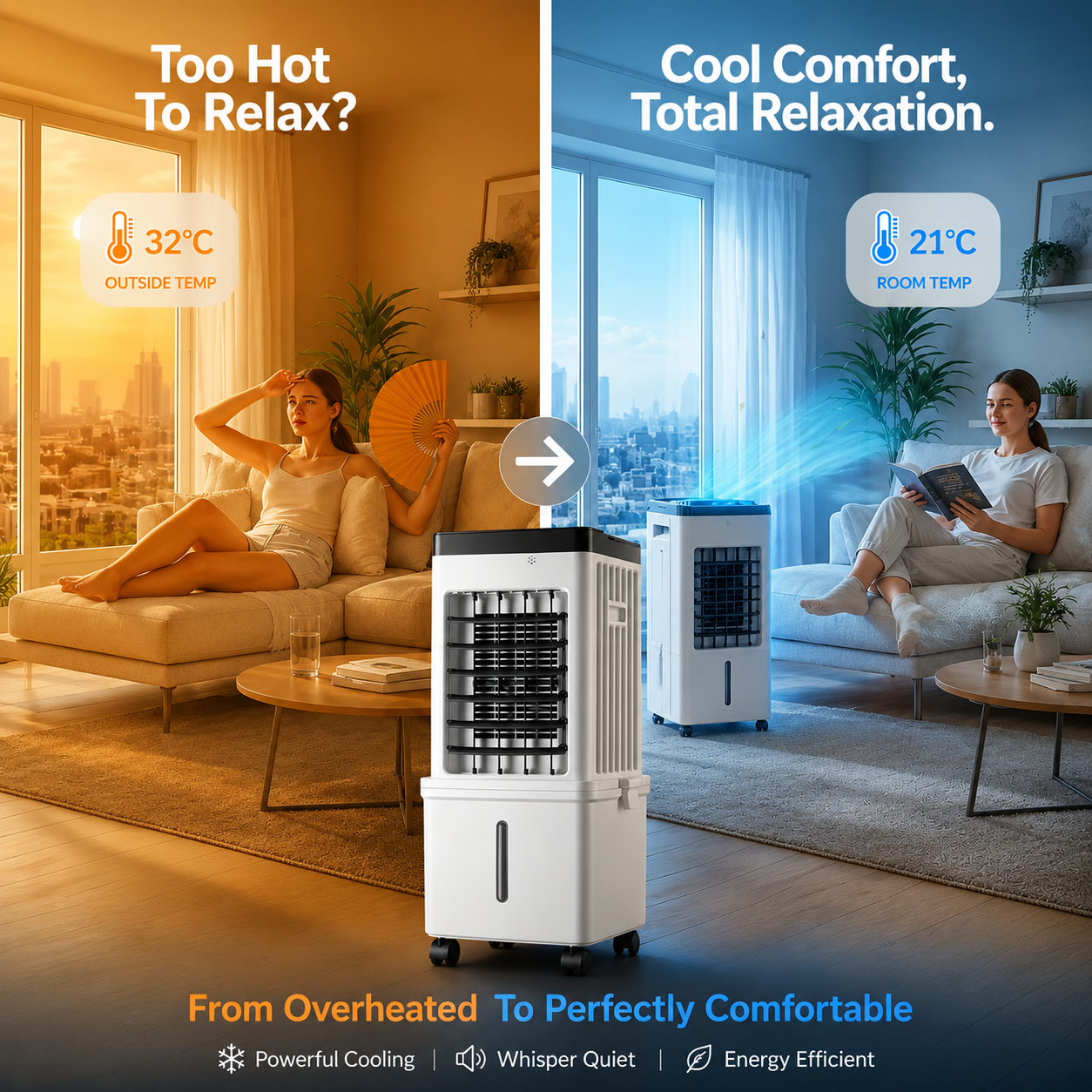 Bavane | Criovex – 12000 BTU Portable Air Cooler