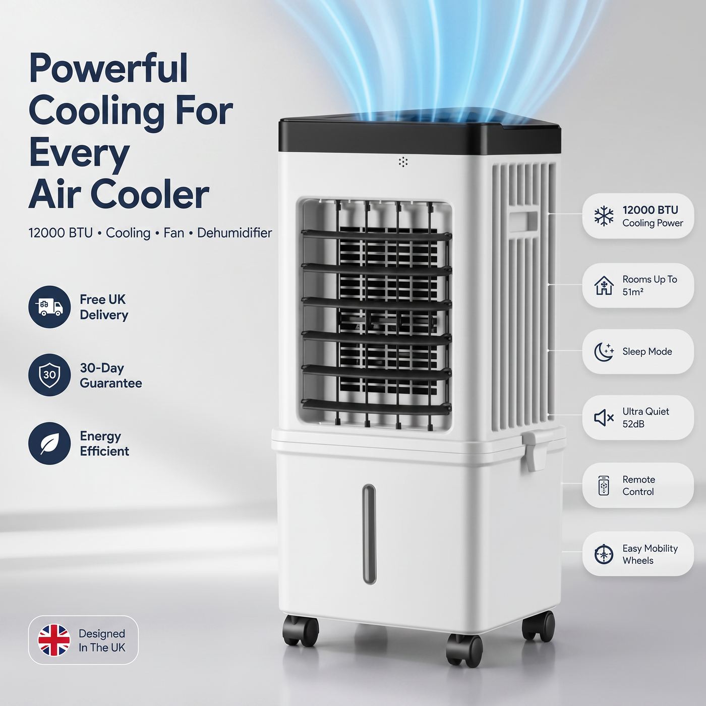 Bavane | Criovex – 13000 BTU Portable Air Cooler