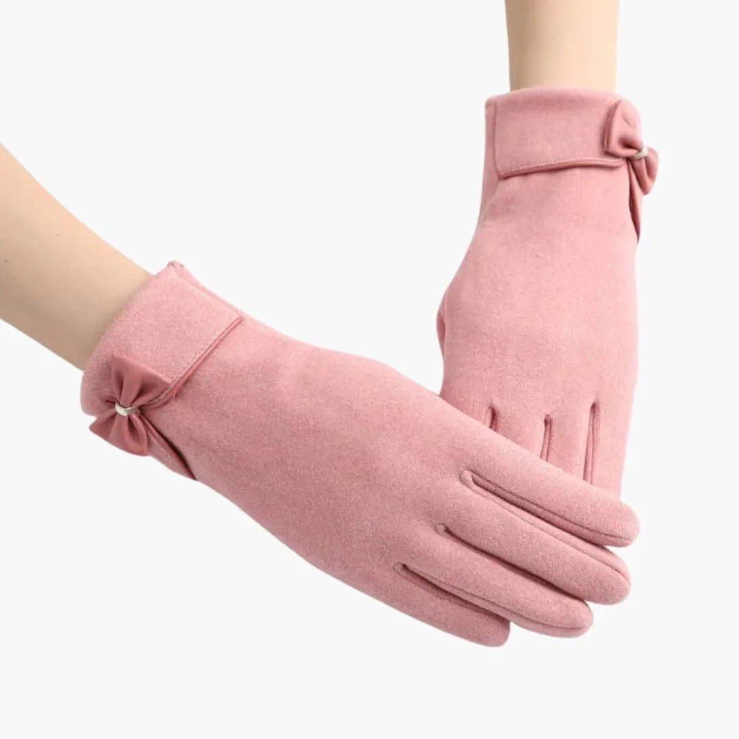 Bavane | Women's Gloves with Plush Lining and Textured Outer Layer