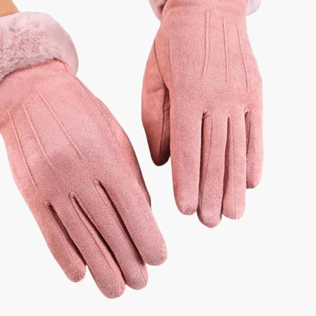 Bavane | Women's Gloves with Suede Look Lining and Touchscreen Tips