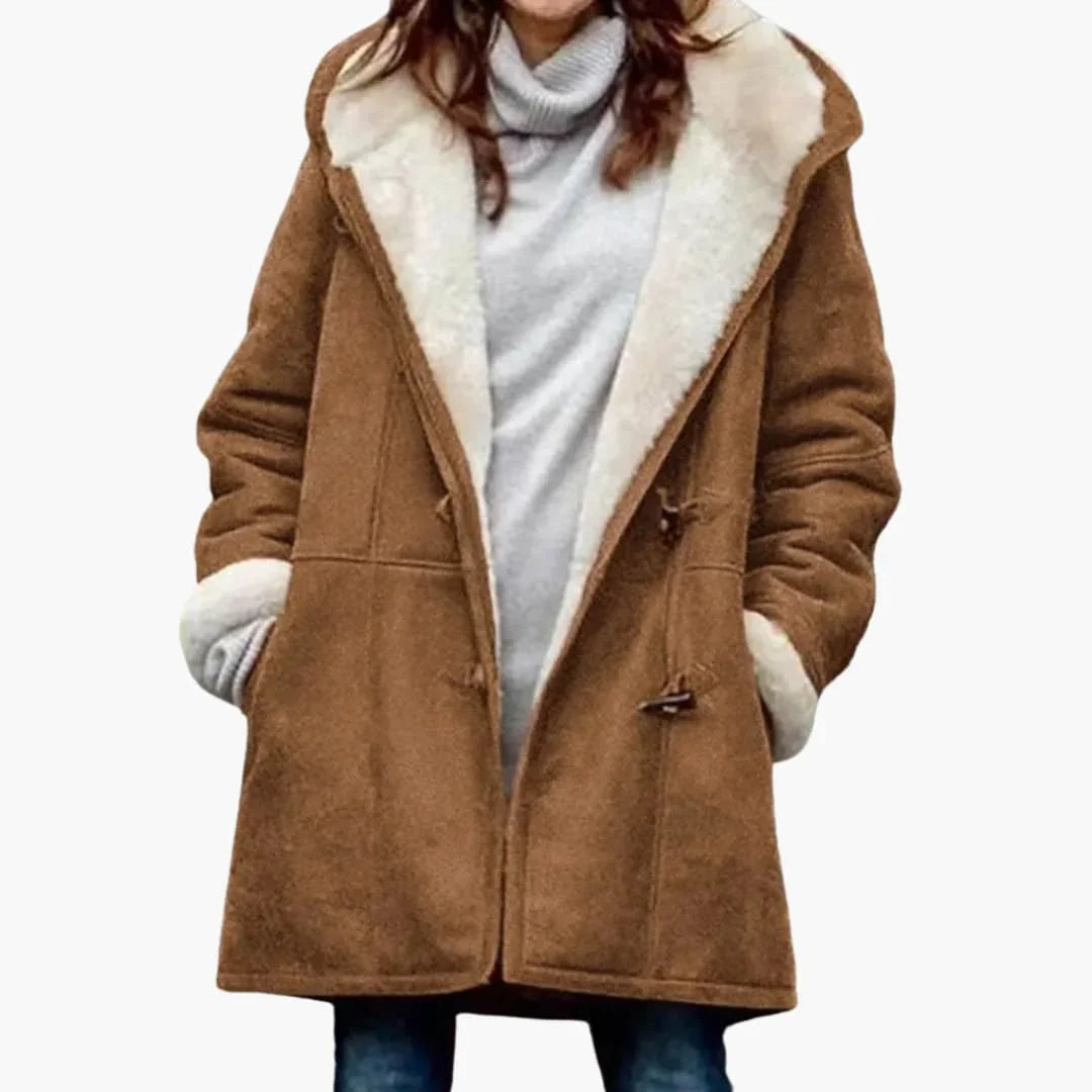 Bavane | Women's Coat with Toggle Closure