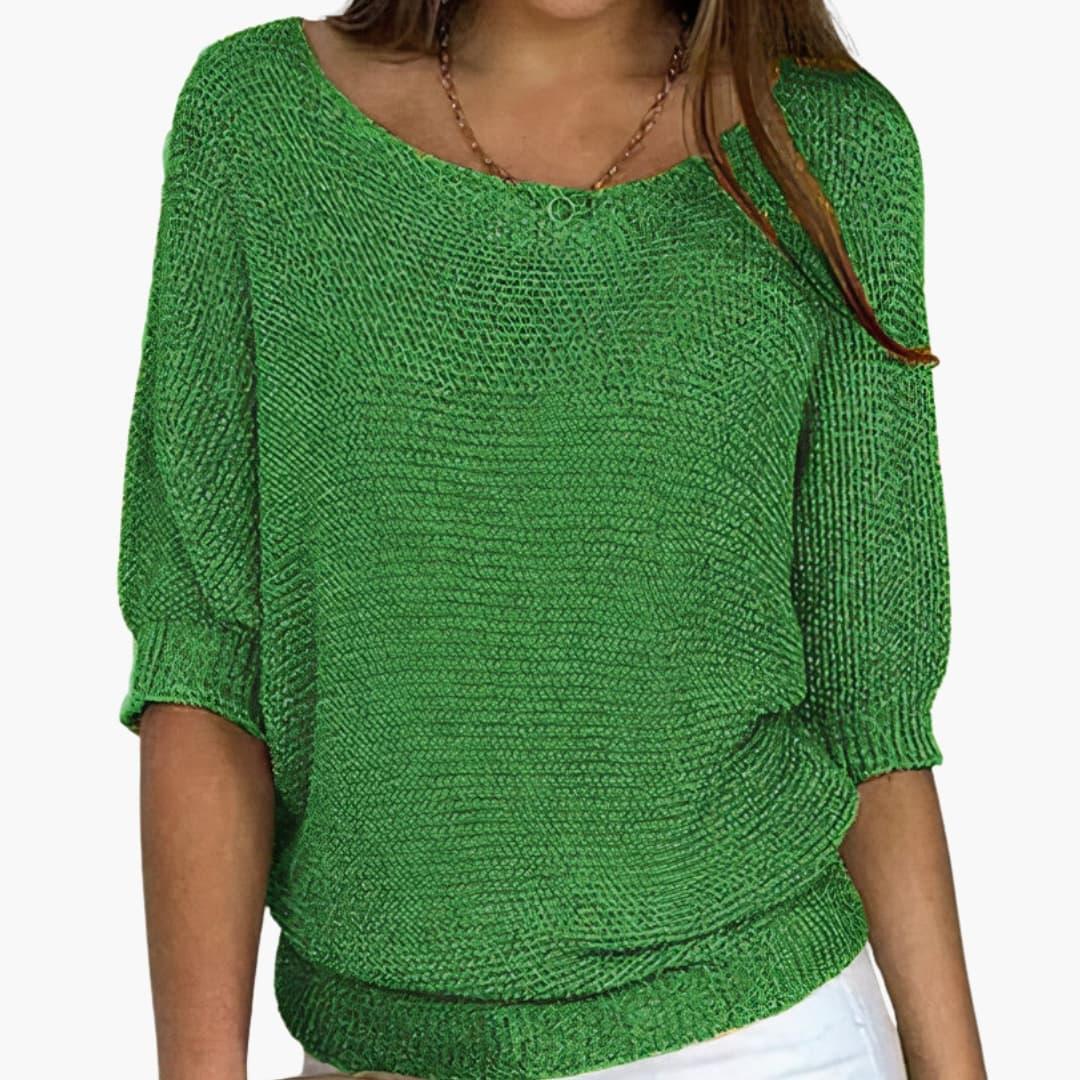 Bavane | Women's Sweater with Three-Quarter Sleeves