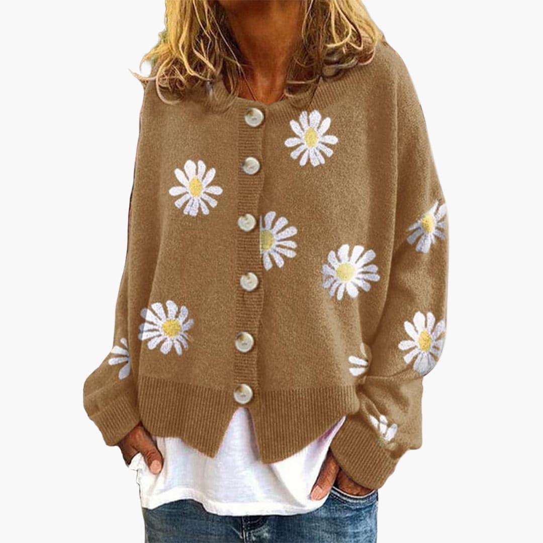 Bavane | Women's Cardigan with Button Closure