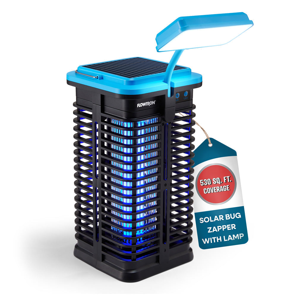 Bavane | Flowtron Solar Bug Zapper, 530 sqft coverage