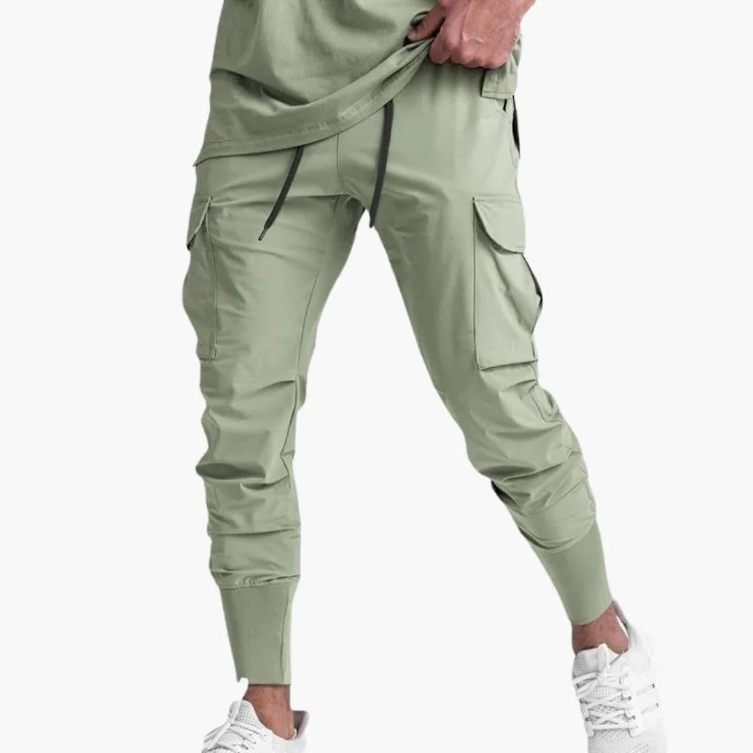 Bavane | Men's Cargo Jogging Pants with Multiple Pockets