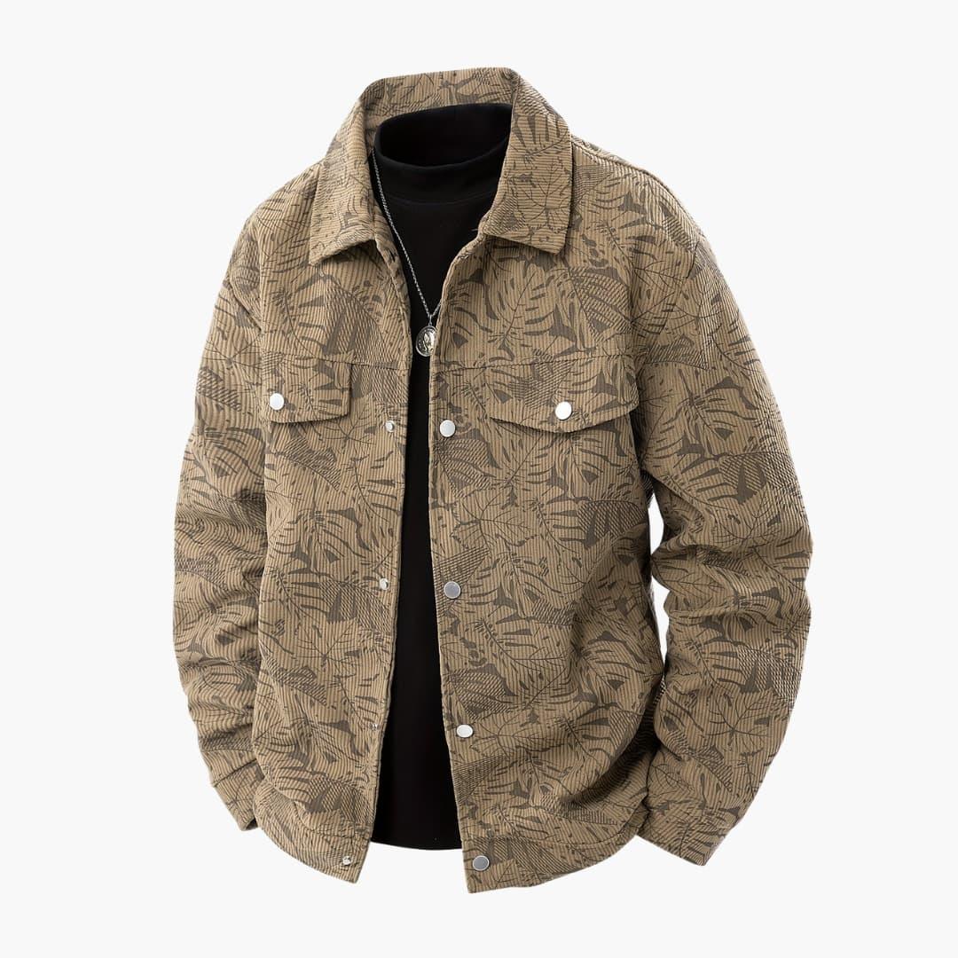 Bavane | Men's Cord Jacket with Chest Pockets