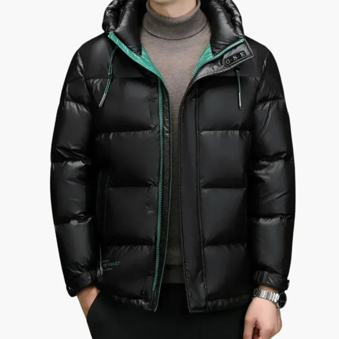 Bavane | Men's Down Jacket with Hood
