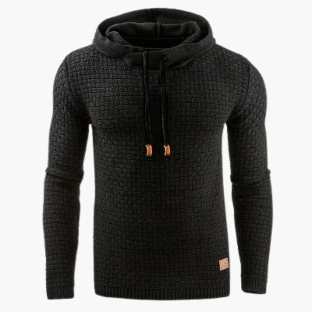 Bavane | Men's Hoodie with Hood and Ribbed Cuffs