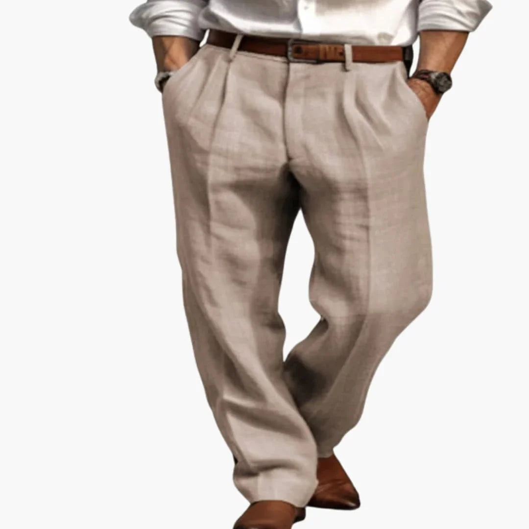 Bavane | Men's Pants with Elastic Waistband and Drawstring