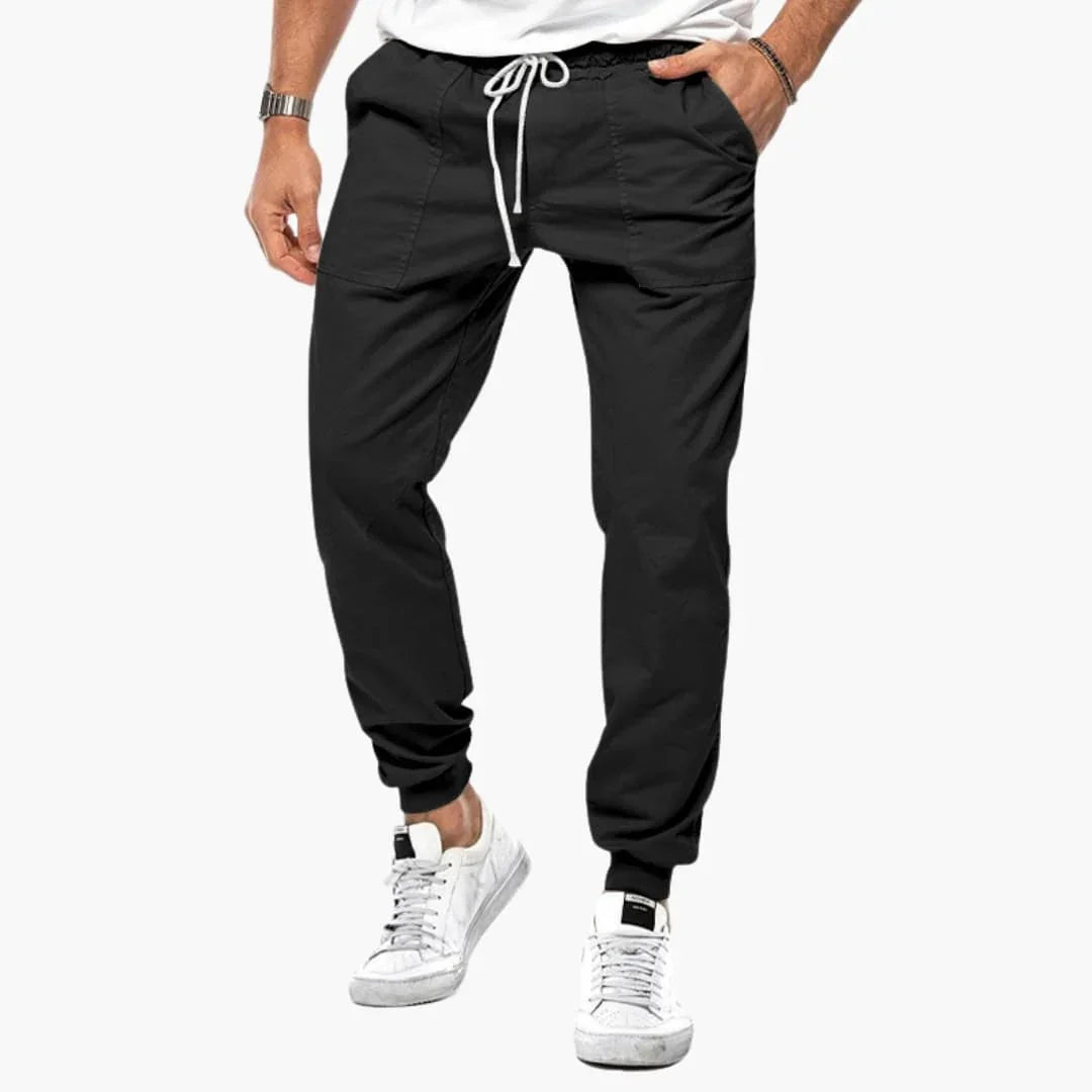 Bavane | Men's Jogging Pants with Elastic Waistband