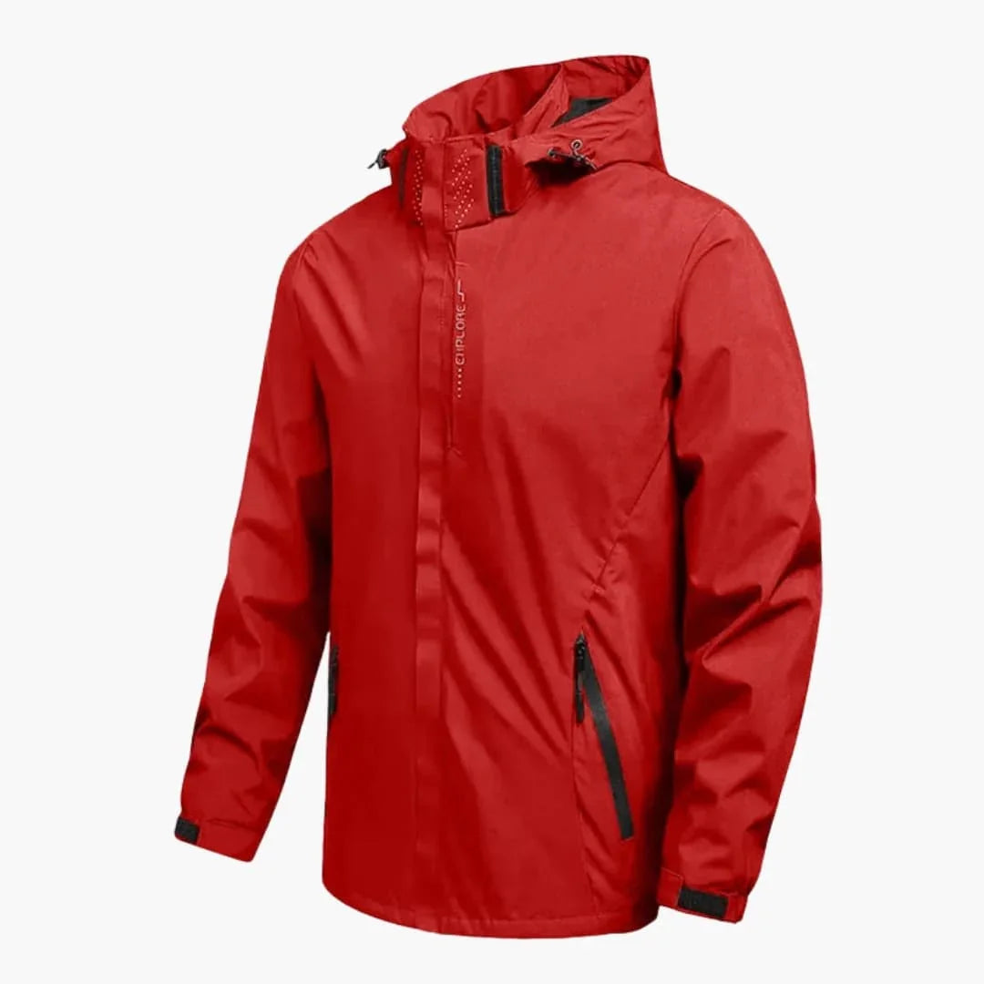 Bavane | Men's Hooded Jacket with Zipper Pockets