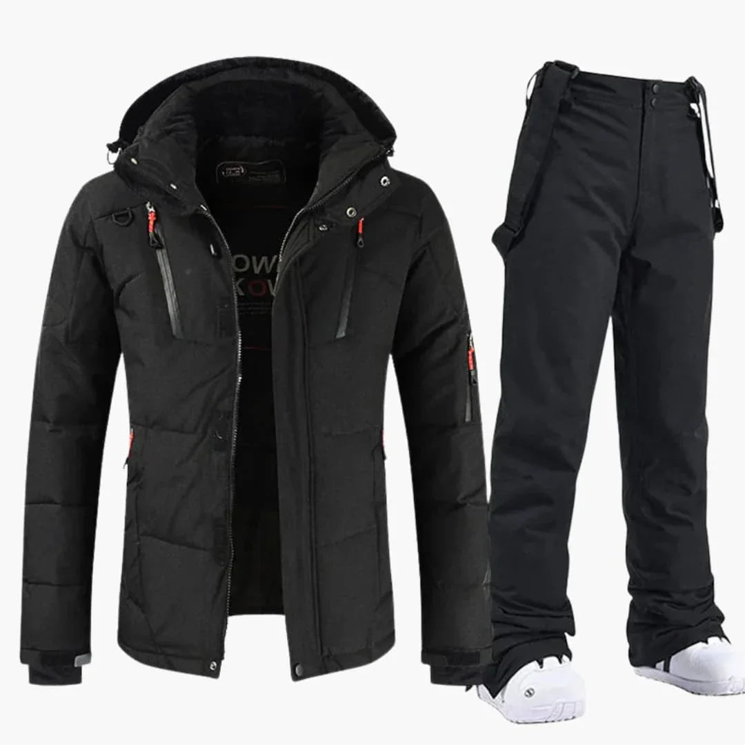 Bavane | Men's Ski Set with Hooded Jacket and Pants