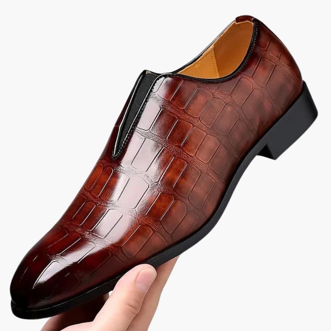 Bavane | Men's Slippers with Smooth Surface and Firm Sole