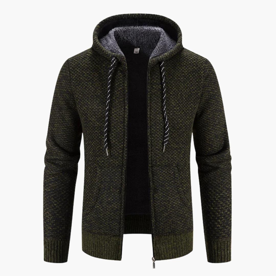 Bavane | Men's Hooded Cardigan