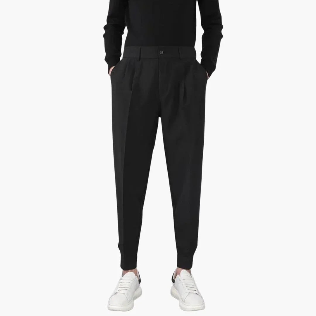 Bavane | Men's Trousers with Button Closure and Side Pockets