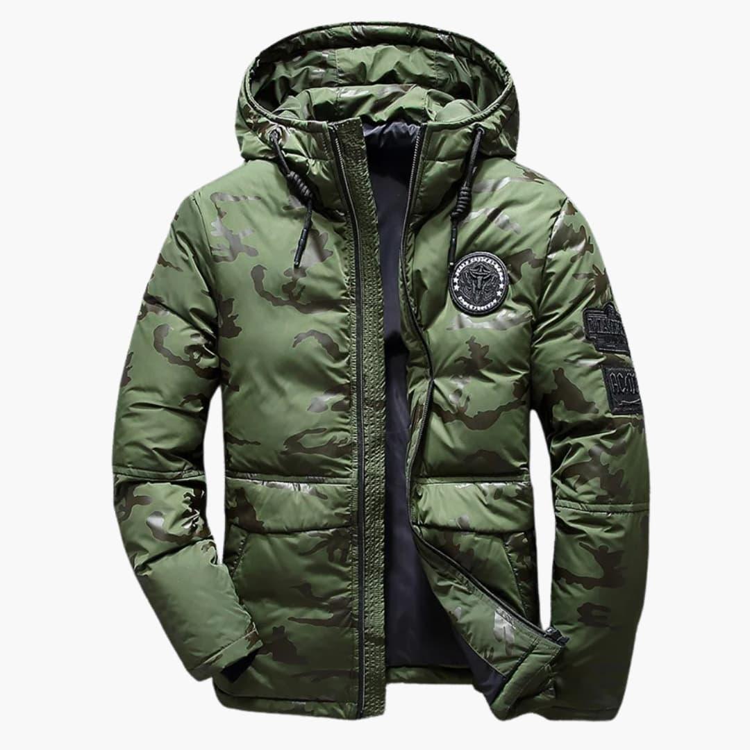 Bavane | Men's Jacket with Zipper, Hood, and Pockets