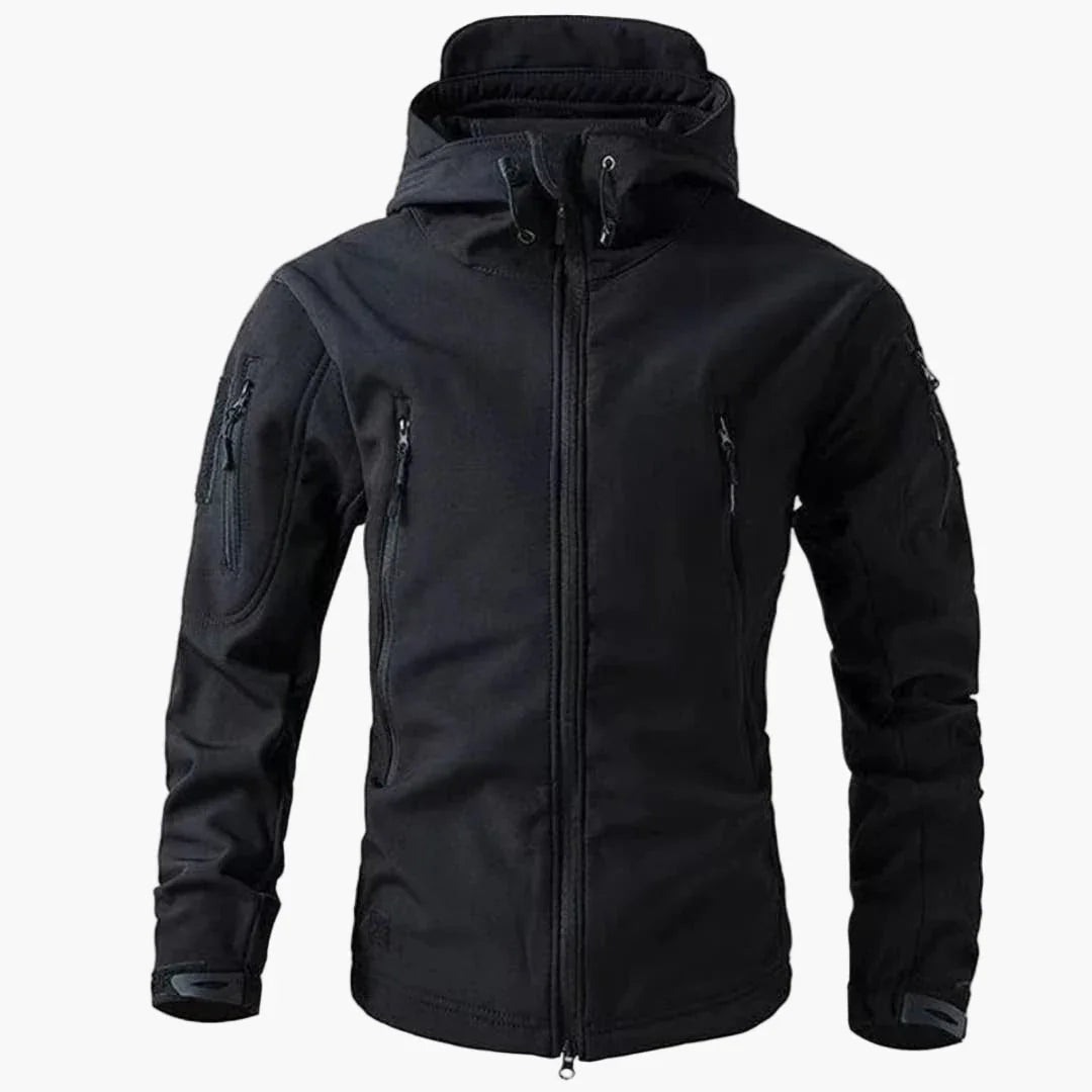 Bavane | Men's Jacket with Zipper Pockets and Hood