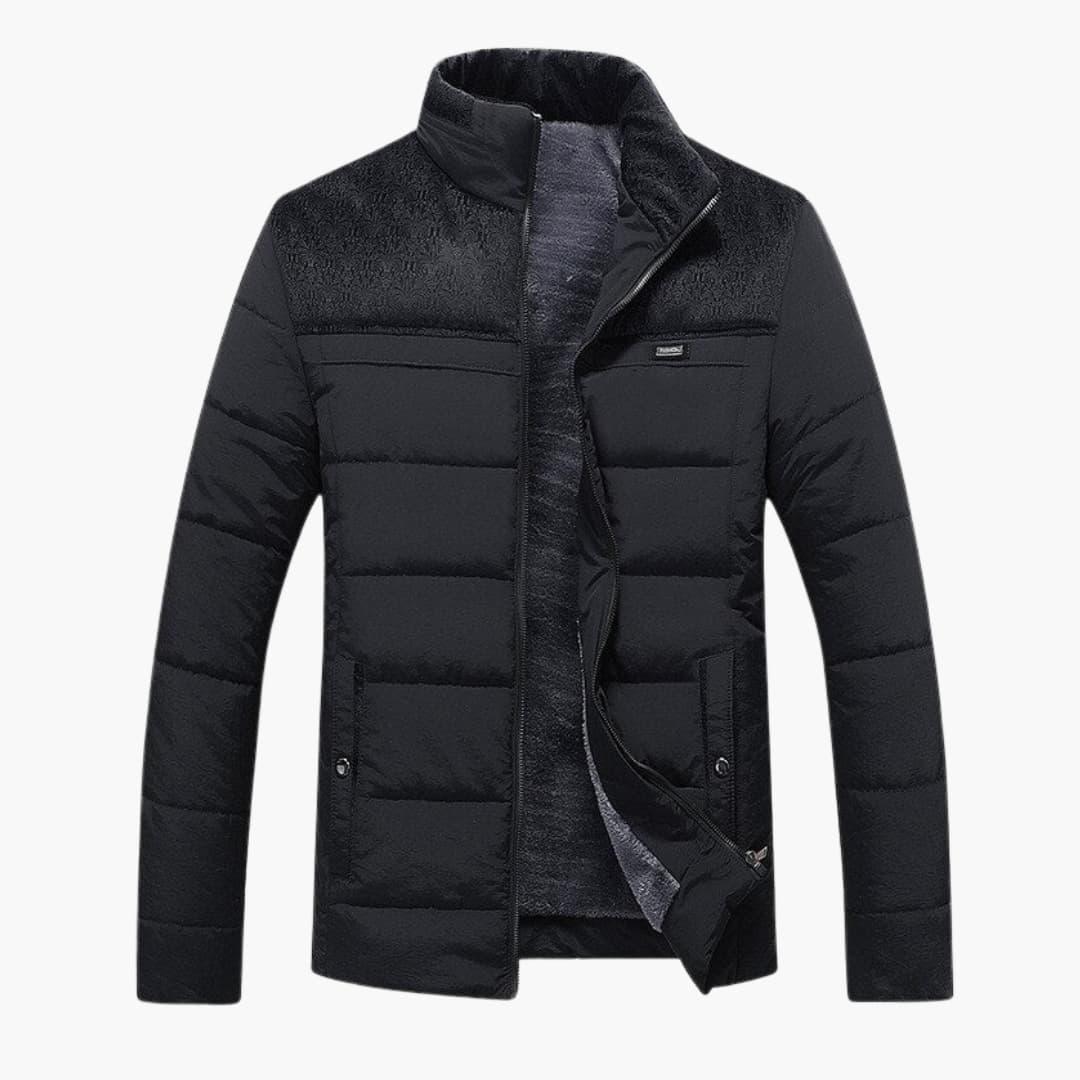 Bavane | Men's Jacket with Stand-Up Collar and Quilting