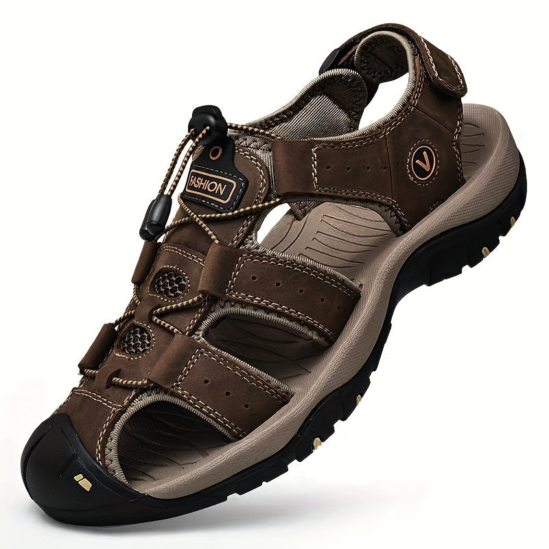 Bavane | Men's Sandals with Closed Toe and Adjustable Strap