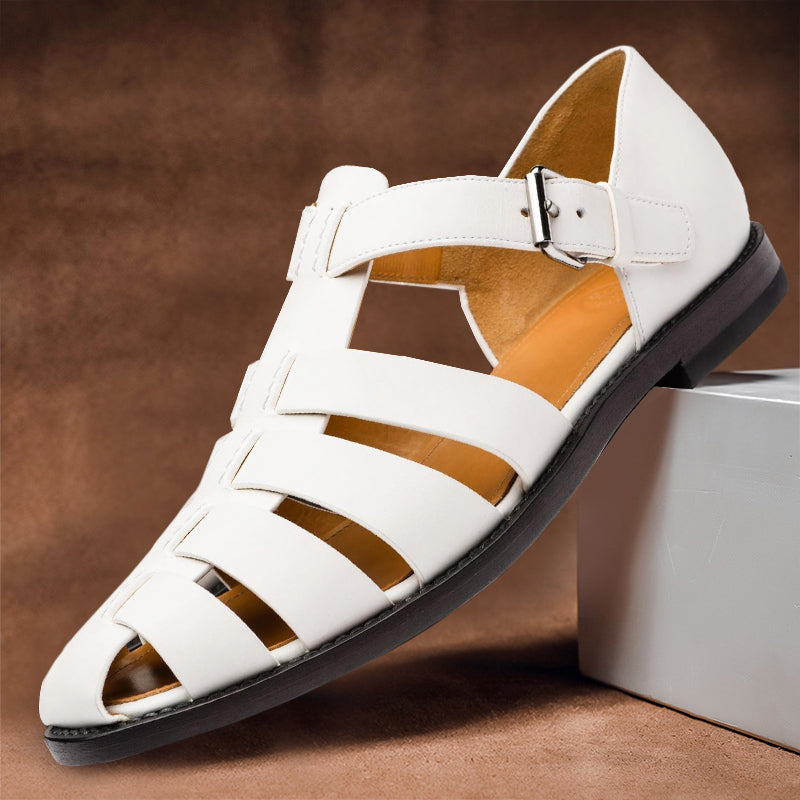 Bavane | Men's Sandals with Leather Upper and Adjustable Strap