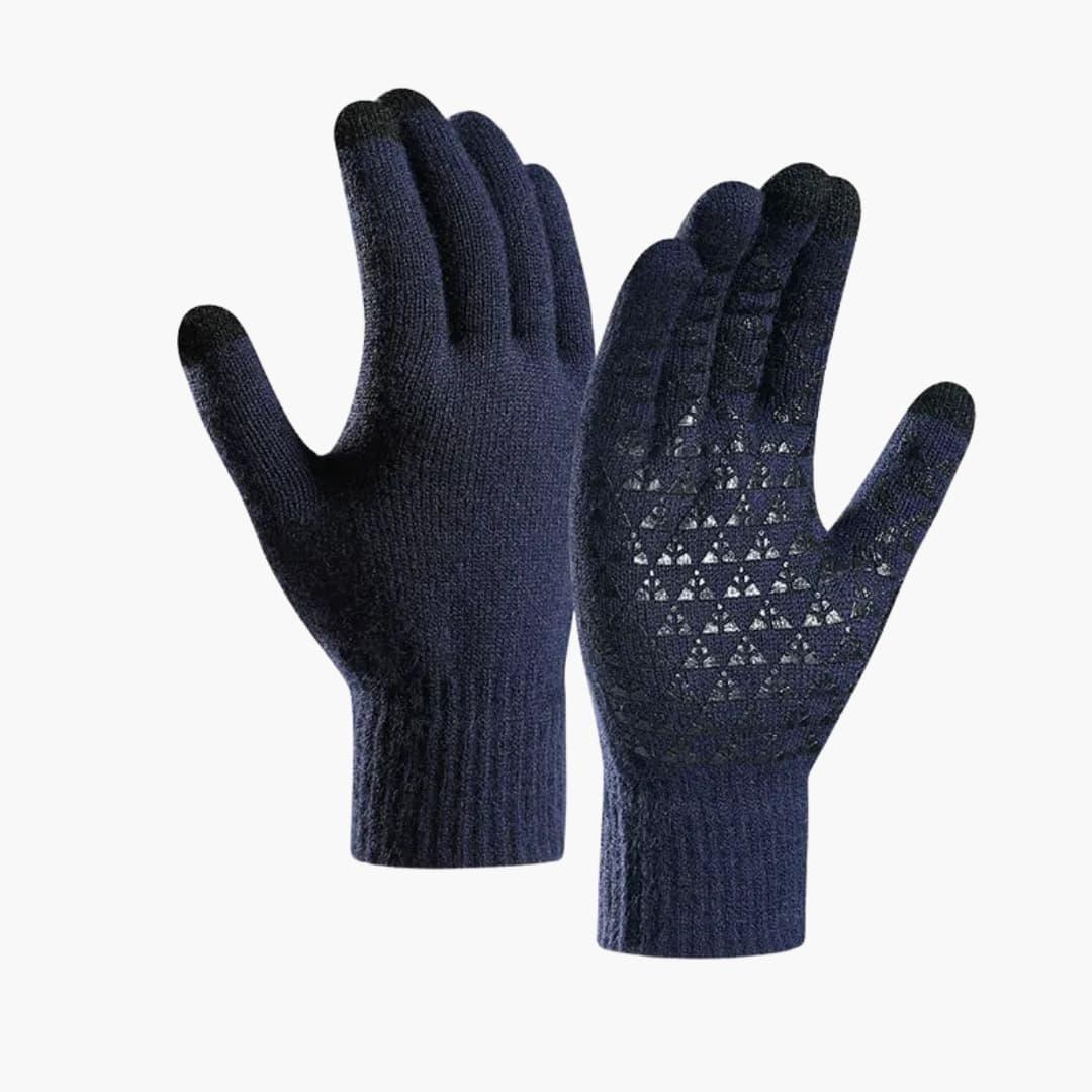 Bavane | Unisex Knitted Gloves with Touch Function and Elastic Cuffs