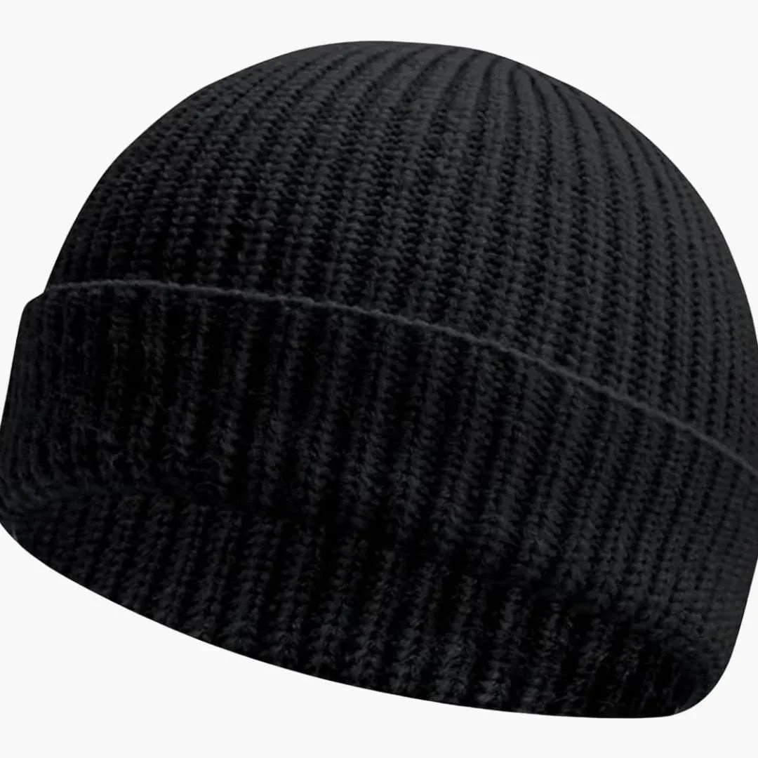 Bavane | Unisex Knit Beanie with Low Cuff